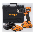 FUSE akumulatorska brushless udarna bušilica Villager VLP 5121 – 2BSC