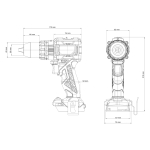 FUSE akumulatorska brushless udarna bušilica Villager VLP 5121 – 2BSC