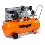 Kompresor Villager VAT VER 100 L