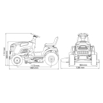 Traktor kosačica AGM LTM 98-25