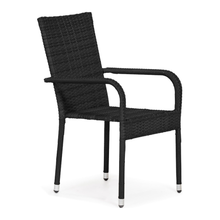 Bay stolica od ratana crna 6/1