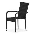 Bay stolica od ratana crna 6/1