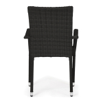 Bay stolica od ratana crna 6/1
