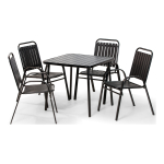Baštenski set Aruba sa 4 stolice (A+B)