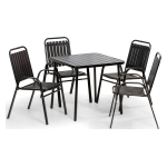 Baštenski set Aruba sa 4 stolice (A+B)