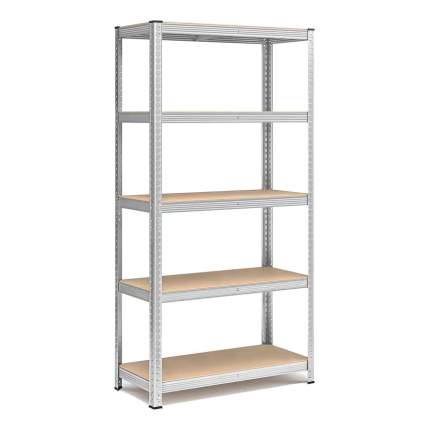 Metalna polica Bomber 5L 180x90x40 cm – pocinkovana