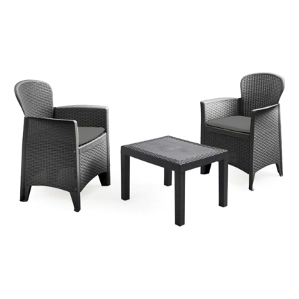 Baštenski set Akita antracit