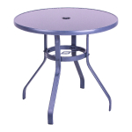 Baštenski sto 80 cm – okrugli Como