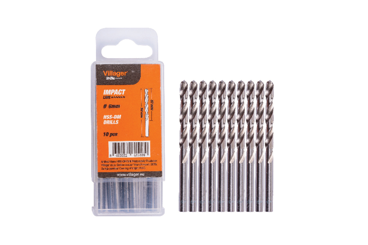 062693 Burgija za metal Villager Impact Line HSS-DM 7 mm 10/1