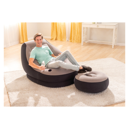 Fotelja sa tabureom 99 x 1.3 x 76cm Ultra Lounge