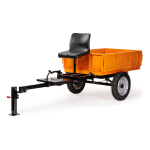 Prikolica za kultivatore Villager TT 500
