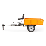 Prikolica za kultivatore Villager TT 500