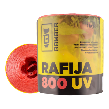 Rafija Bomber 800 1/1 crvena