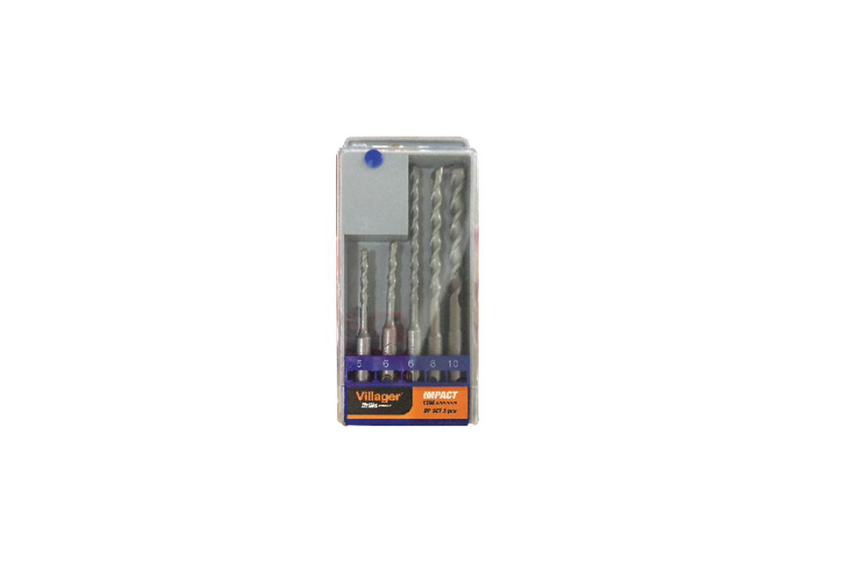 060641 SDS Plus burgije Villager Impact Line DP SET 5 kom