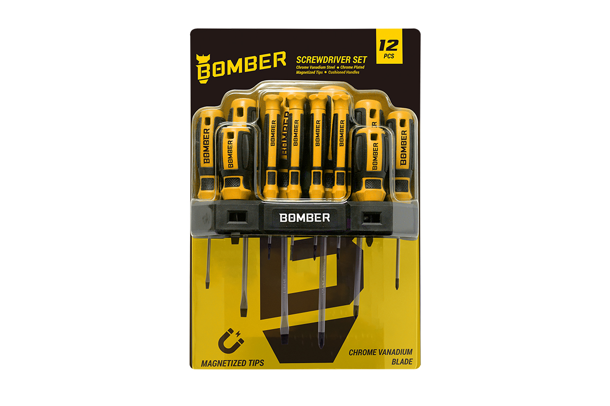 072334 Set odvijača Bomber 12 kom
