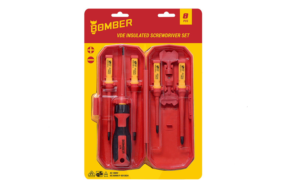 072339 Set VDE odvijača Bomber 8 kom