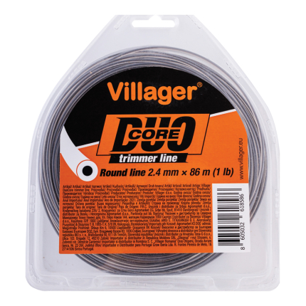 Silk za trimer 3.0mm X 277m (5LB) – Duo core – Okrugla nit Villager