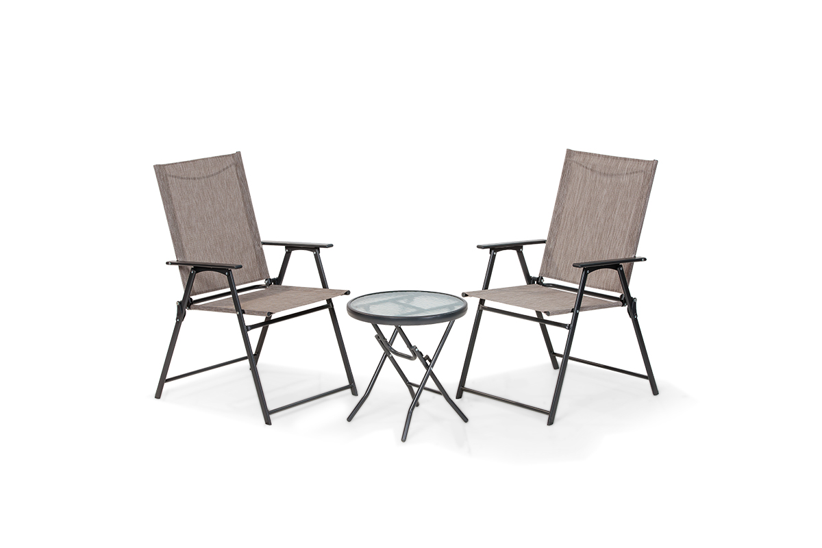 088825 Trodelni set sa dve sklopive stolice Snap Rest