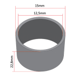 Čaura kvačila Tomos A3 bronza fi 12,5x15x22,8 mm