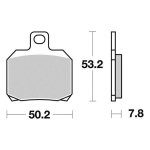 Disk pločice PERFTEC R90 S1110R ( SEMI SINTER )