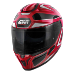 Kaciga GIVI Full Face 55.1 ZEPHIR bordo crno srebrno crvena