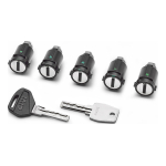 Set 5 brava kofera SMART SECURITY LOCK GIVI SLR105
