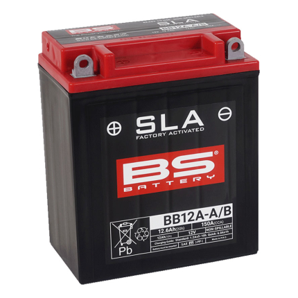 Akumulator BS 12V 12Ah SLA BB12A-A2-FA levi plus (134x80x160) 150A