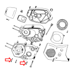 Šraf inbus M6x60 mm nikl.