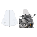 Vizir providni povišeni GIVI Yamaha T MAX 530 (17-19) / T MAX 560 (20-21) D2133ST