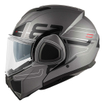 Kaciga GIVI Flip Up X36 VERTIGO titanium crna
