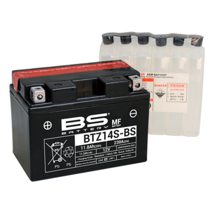 Akumulator BS 12V 11Ah gel BTZ14S-BS levi plus (150x88x110) 230A