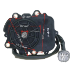 Motor menjača CF MOTO 800 ( 15-22 ) Z FORCE