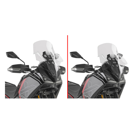 Vizir providni GIVI MOTO MORINI X-Cape 700 (25-26) D9352ST