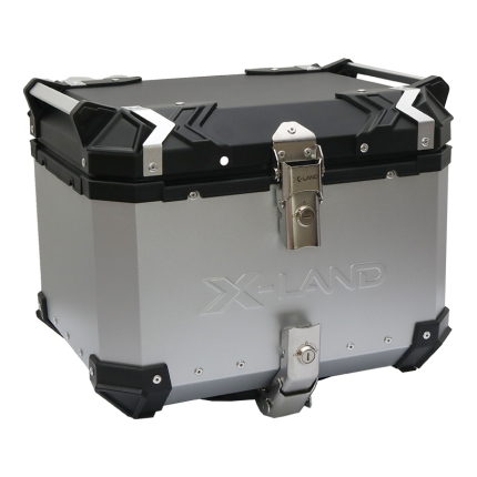 Centralni kofer X-LAND ALU sivi 45L