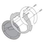 Nosač Tanklock torbe GIVI Honda CBR 600 RR (05-09) BF03