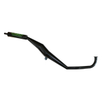 Auspuh Tomos A5 Sport crni LASER