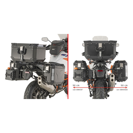 Nosač bočnih kofera GIVI KTM Super Adventure 1290 /1390 (21-26) PLOS7713CAM