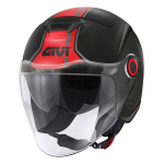 Kaciga jet GIVI 12.5F TOUCH crno crvena