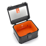 Centralni kofer Kappa K’METROBOX KMX400B Alu sivi Monolock 40L