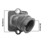 Grlo karburatora Piaggio/Gilera 125/150cc 2T China