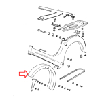 Blatobran prednji pvc APN4 Tomos