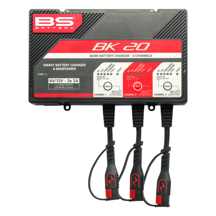 Punjač akumulatora pametni tri izlaza 6V/12V/12.8V 2A BS