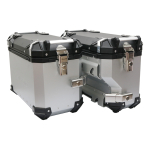 Bočni koferi X-LAND ALU sivi 38L+32L