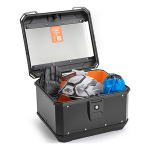 Centralni kofer Kappa K’METROBOX KMX400B Alu sivi Monolock 40L