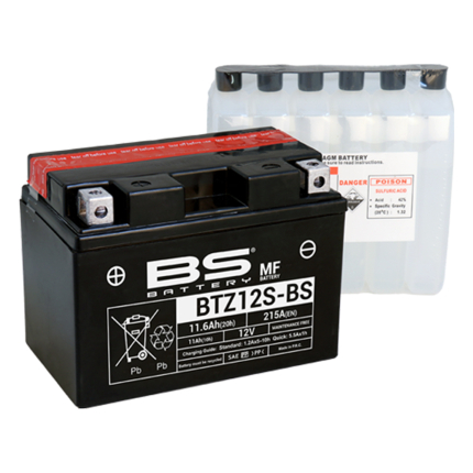 Akumulator BS 12V 11Ah gel BTZ12S-BS levi plus (150x88x110) 215A