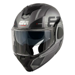 Kaciga GIVI Flip Up X36 VERTIGO titanium crna