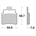 Disk pločice PERFTEC R90 S1987R ( SEMI SINTER )