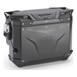 Bočni kofer GIVI TREKKER OUTBACK MONOKEY® CAM SIDE EVO SMART 33 BLACK LINE ALU crni desni 33L