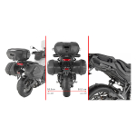 Nosač bočnih kofera GIVI Yamaha TRACER 9 / GT (25-26) PX2171