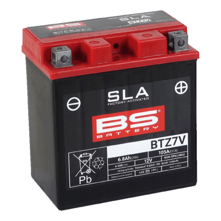 Akumulator BS 12V 6.5Ah BTZ7V-FA SLA desni plus (113x70x121) 105A